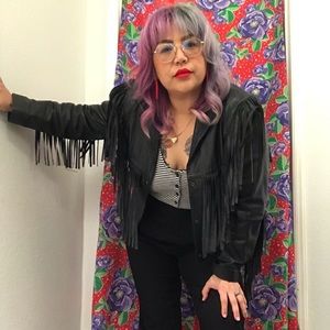 Vintage leather jacket